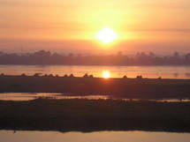 Утренняя зорька на Ниле